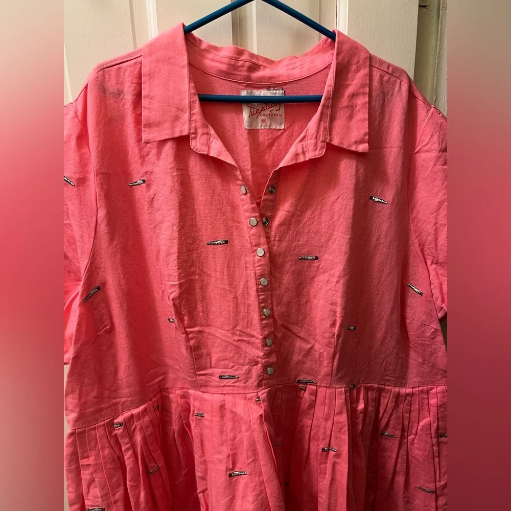 Tuesday of California Corral Dress in Love is Stoned 4X NWT - Picture 7 of 9